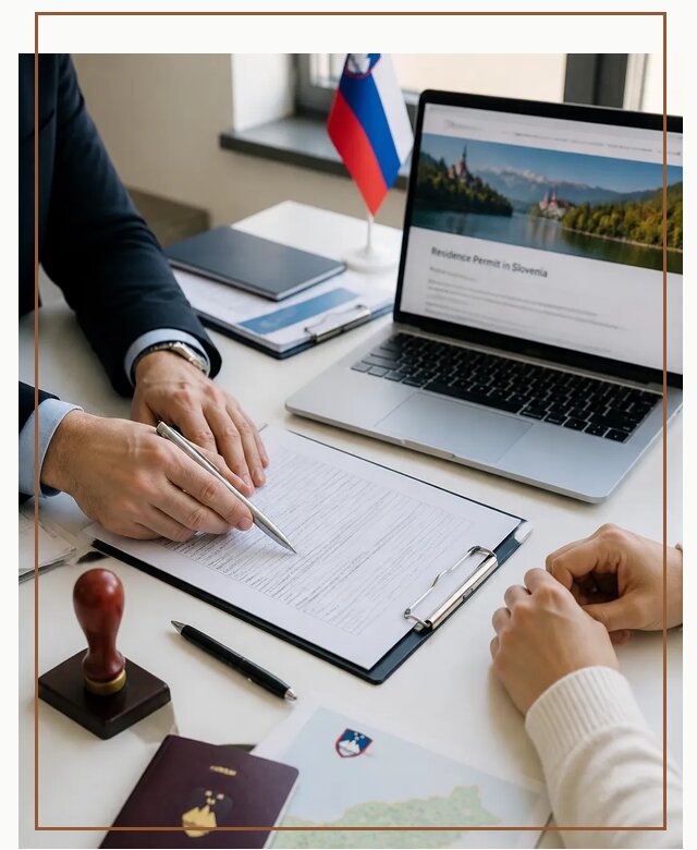 Оформление вида на жительство в Словении под ключ в Славгороде