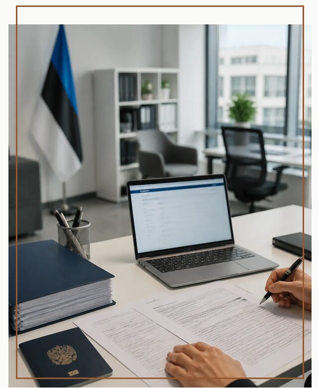 Оформление ВНЖ в Эстонии для переезда и легального проживания в Славгороде